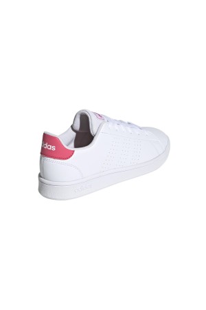 deportivo adidas advantage k blanco rosa ef0211