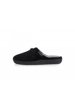 zapatilla isotoner gato negro 99446