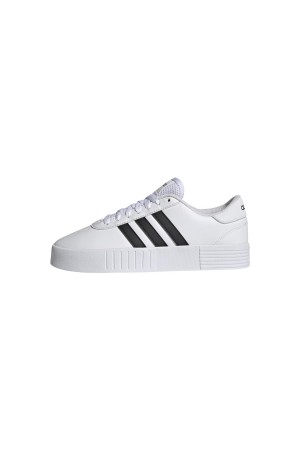 deportivos court bold adidas blanco negro fy7795