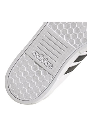 deportivos court bold adidas blanco negro fy7795
