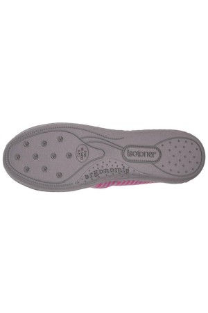 zapatillas isotoner fucsia 93744