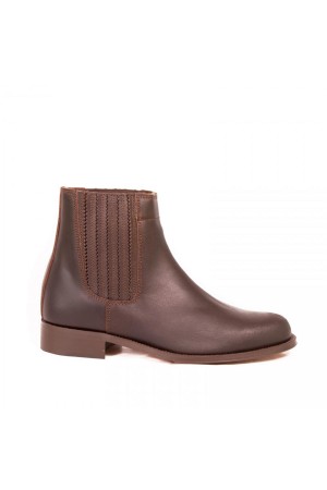botas campera chelsea dakota castaña 512