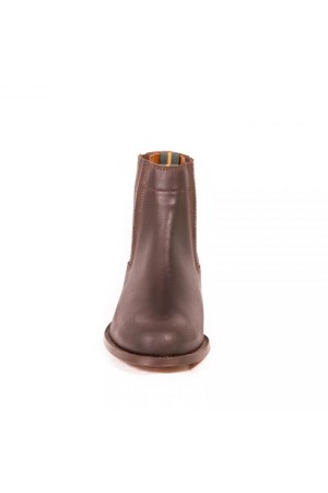 botas campera chelsea dakota castaña 512