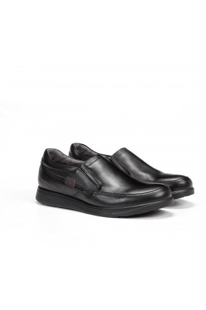 zapatos fluchos negro mocasin f0051