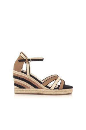 sandalias mustang louisa cuero blanco negro 50738