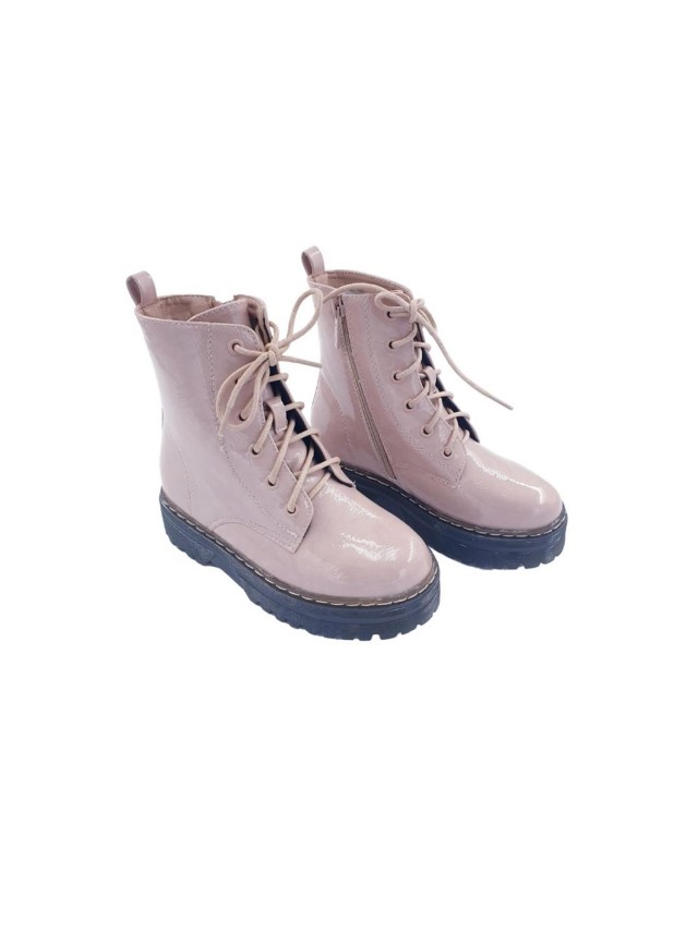 botas niña militar doble piso bubble...