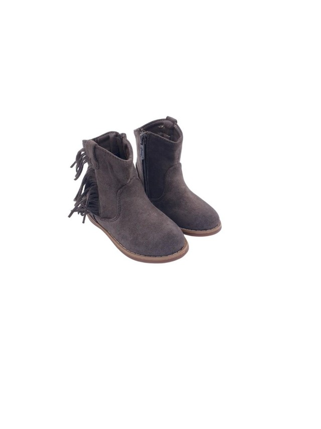 bota niña flecos bubble booble marron...