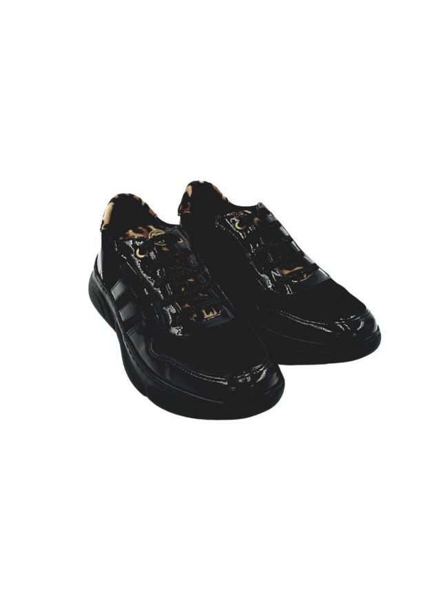Zapato mujer sport notton negro 3400