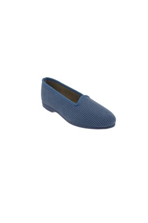zapatillas mujer pelusines azulon leo
