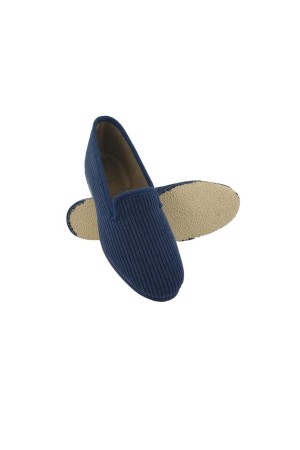 zapatillas mujer pelusines azulon leo