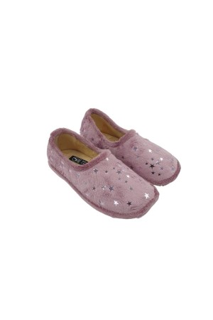 zapatillas mujer javer estrellas malva 34-284