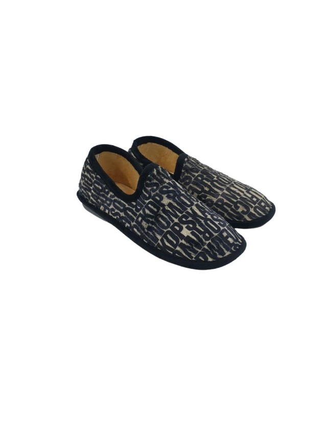 zapatillas hombre javer letras negro...