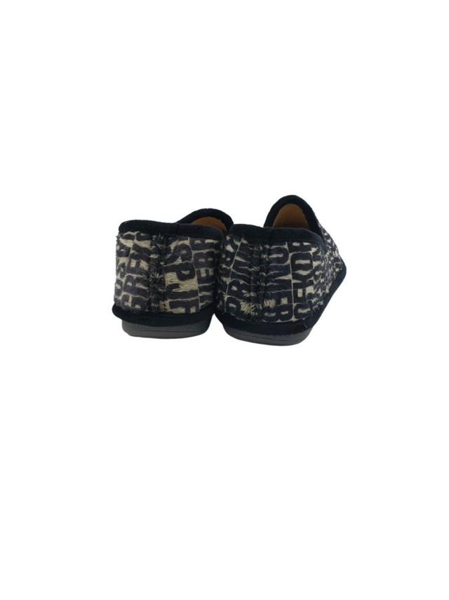 zapatillas hombre javer letras negro...