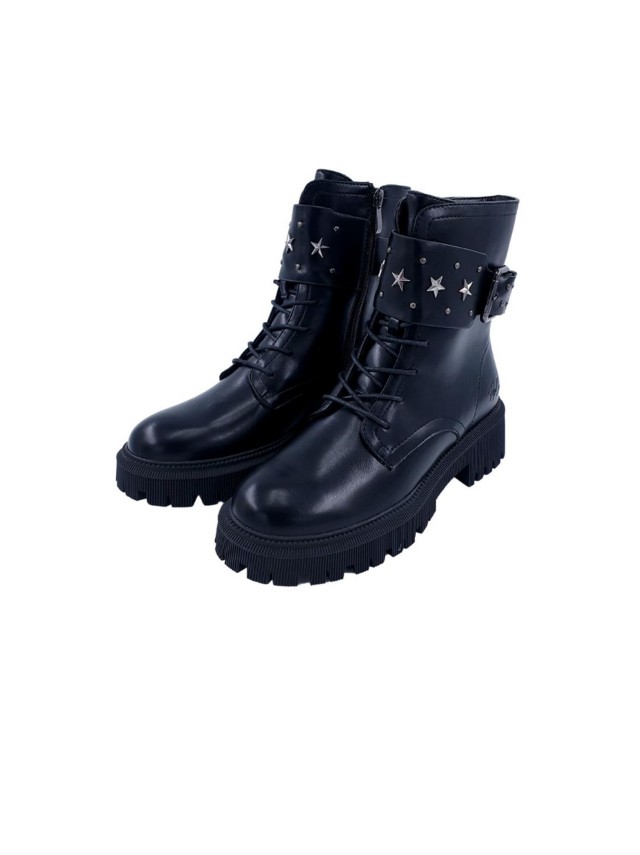 botas otoño invierno crecendo negro 6033