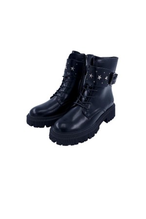 botas otoño invierno crecendo negro 6033