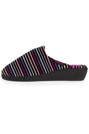zapatillas otoño-invierno isotoner  rayas  93863
