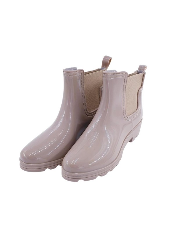 botas de agua Mujer beige 2hd-1549