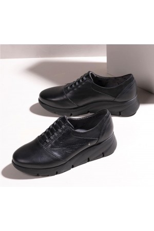 zapatos otoño invierno fluchos negro f1357