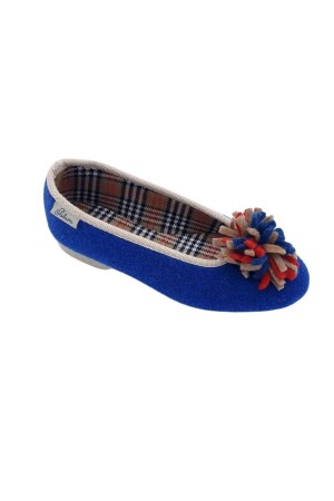zapatilla pelusines varios moña fieltro