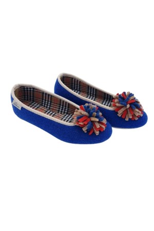 zapatilla pelusines varios moña fieltro