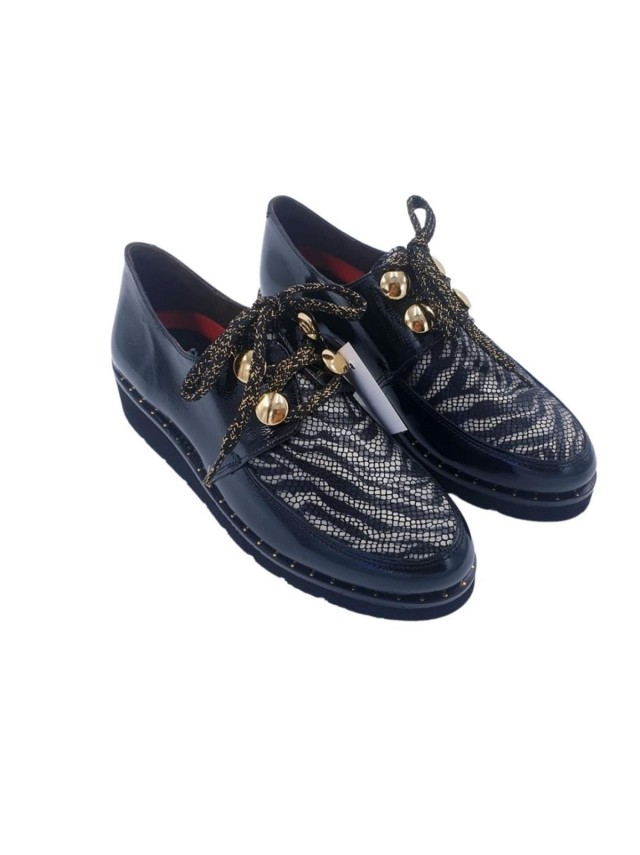 zapato charol nival negro trevi2001