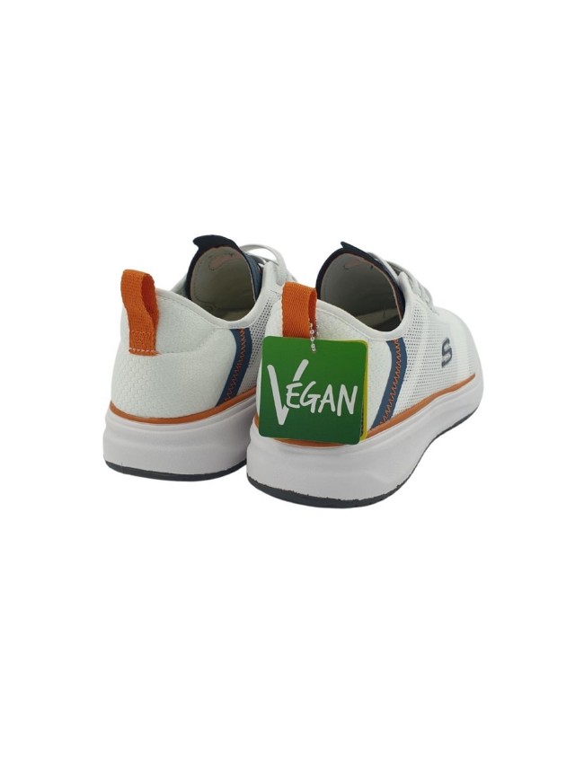 deportivos skechers blanco 210409
