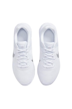 deportivos nike revolution 6 blanco plata dc3729-101