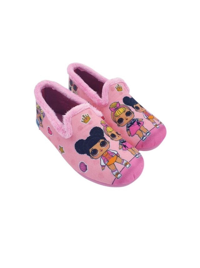 zapatilla muñecas alcalde rosa 827
