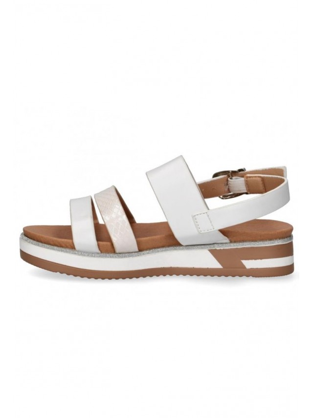sandalias bubble blanco a3372