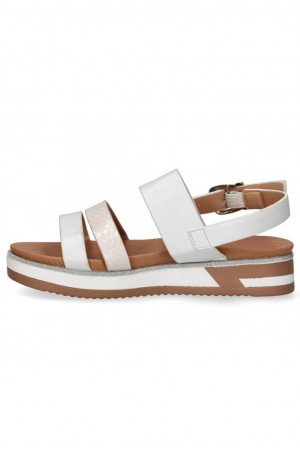 sandalias bubble blanco a3372