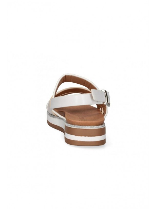 sandalias bubble blanco a3372
