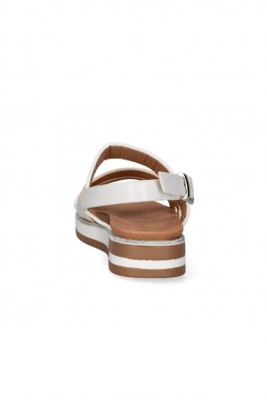 sandalias bubble blanco a3372