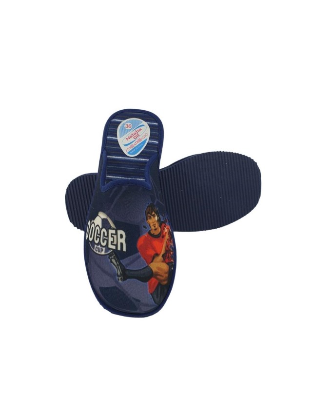 zapatillas nino natalia futbol marino...