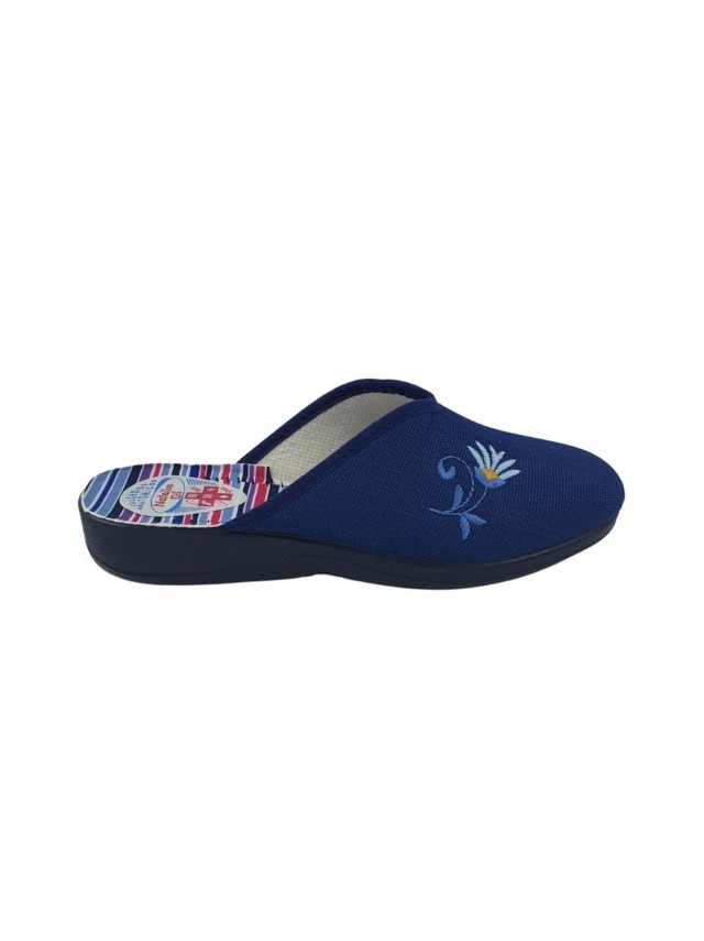 Zapatilla mujer bordado natalia...