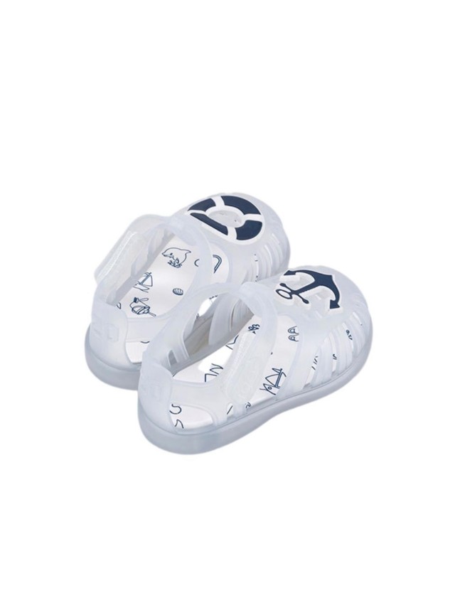 chanclas igor tobby blanco marino s10249
