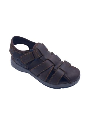 sandalias ambor nicoboco marron 30-402