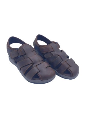 sandalias ambor nicoboco marron 30-402