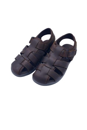 sandalias ambor nicoboco marron 30-402