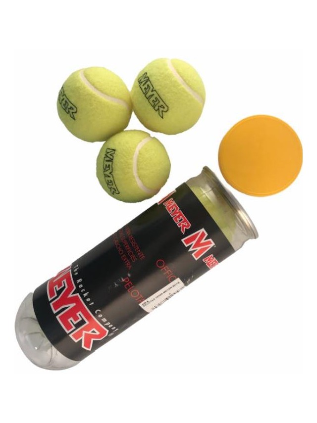 accesorios tenis joluvi pelotas meyer amarillo 410.a
