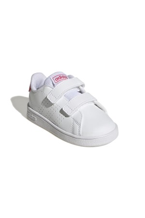 deportivos adidas advantage cf blanco-rosa gw6501