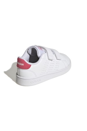 deportivos adidas advantage cf blanco-rosa gw6501