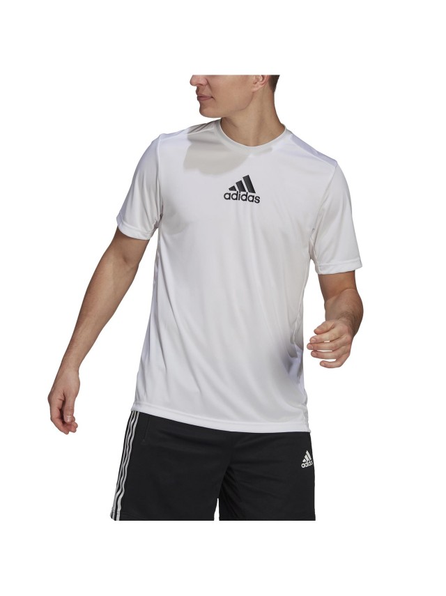 camisetas hombre adidas m 3s back tee blanco gm2135