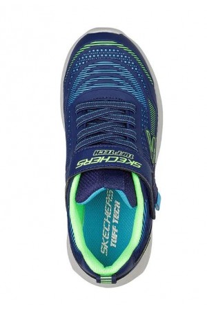 deportivo niños skechers hyperblitz hydrotronix marino 403861l
