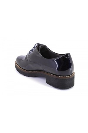 Zapato mujer Pitillos Charol marino 1661