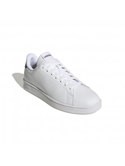 deportivo hombre adidas advantage blanco-gris gw9161