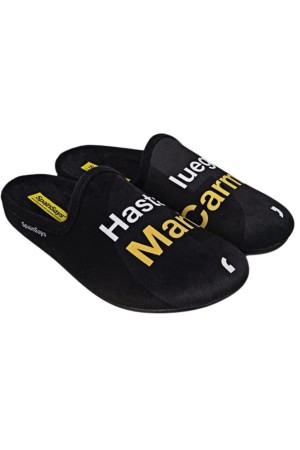 Zapatilla mujer Marpen Slippers Hasta Luego Mari Carmen Negro csp2