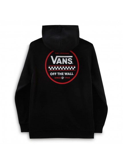 Sudadera niños Vans strakton circle  negro vna7y4sblk1 2