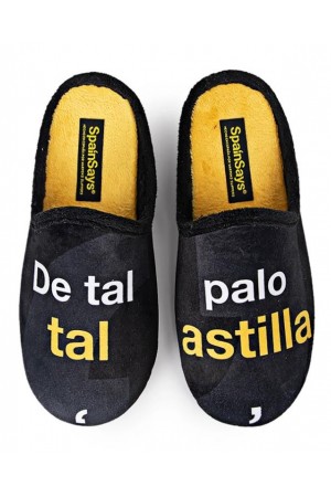 Zapatilla hombre Marpen Slippers De tal Palo Tal Astilla negro csp6