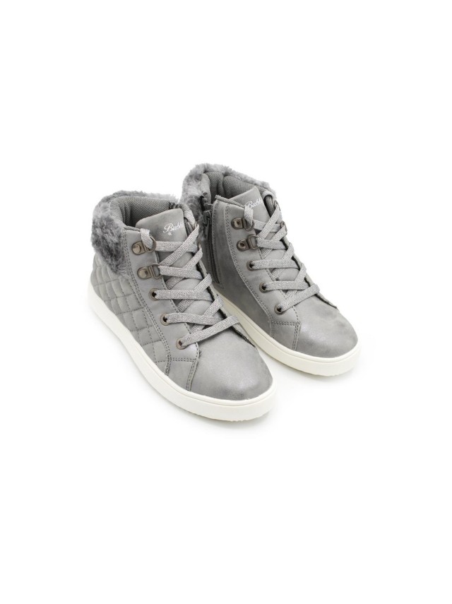 botas bubble gris c376