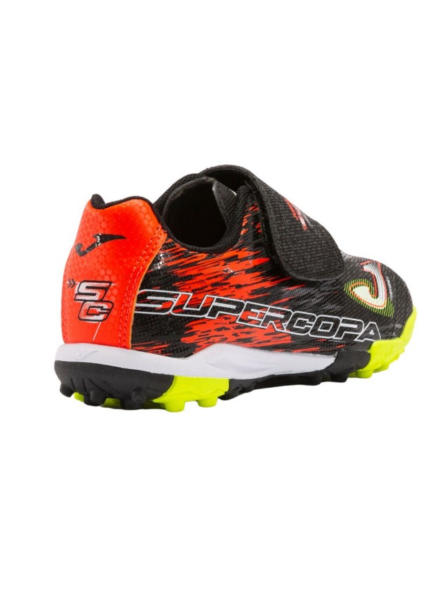 deportivos joma negro-naranja...
